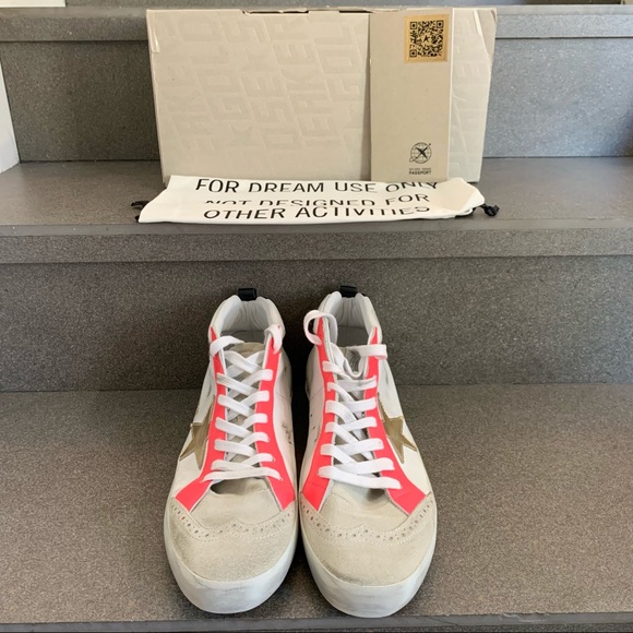 NIB GOLDEN GOOSE Mid Star Private Limited Edition Sneakers, Size 11US/ 41EU - Picture 6 of 17